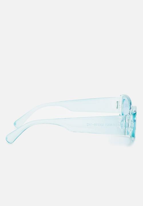 Superbalist - Jade rectangle sunglasses - blue