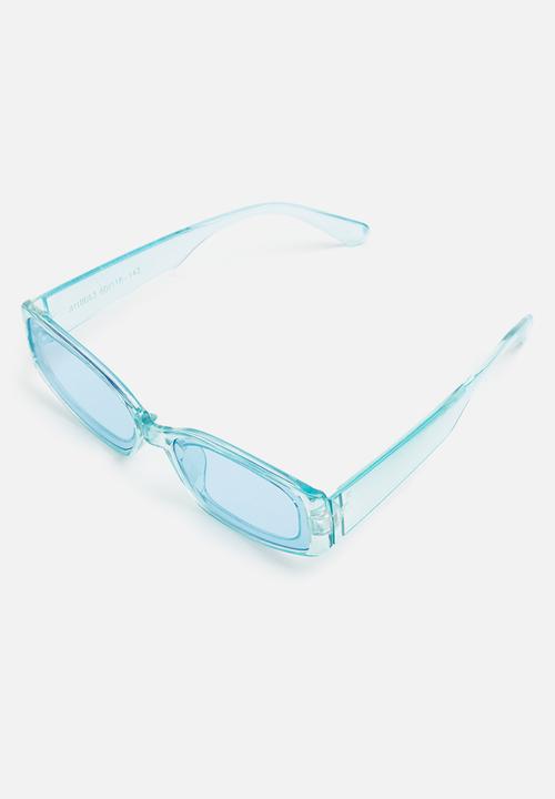 Superbalist - Jade rectangle sunglasses - blue