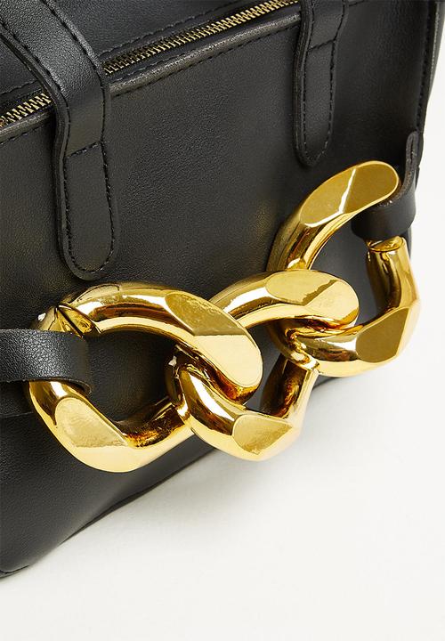 edit - Amy mini tote bag - black