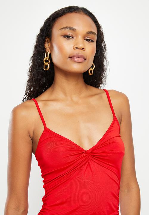 dailyfriday - Mini bodycon dress - red