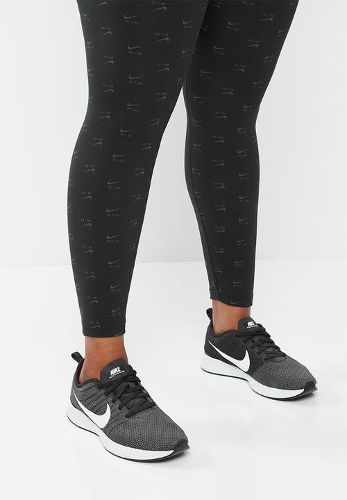 Nike - Plus w nike sports wear air tights - black & grey