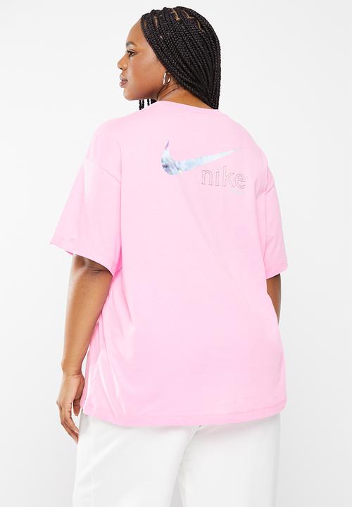 Nike - Plus w nike sports wear tee oc 1 bf - pink rise