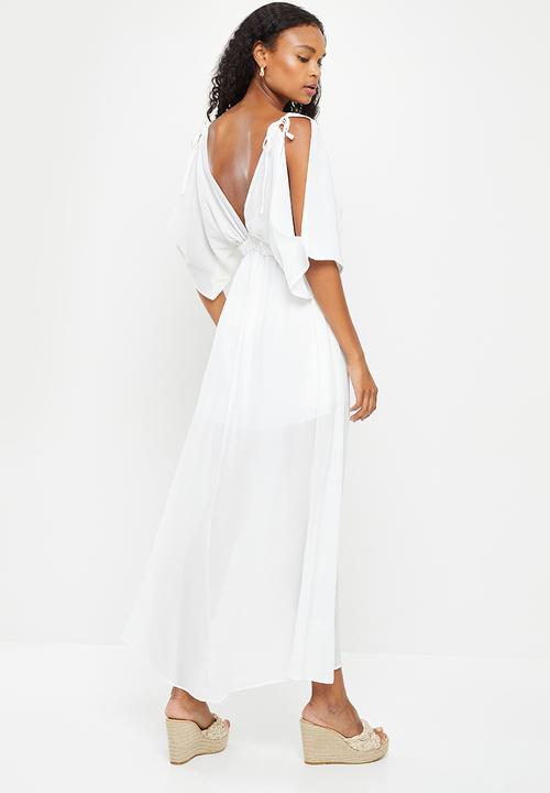 dailyfriday - Cut out maxi dress - white