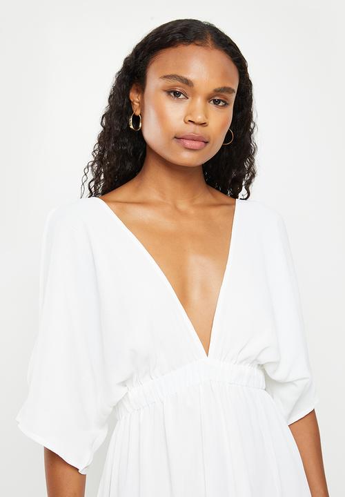 dailyfriday - Cut out maxi dress - white