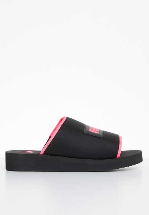 PUMA - Kiki breezy sandal zadp - puma black/sunset glow