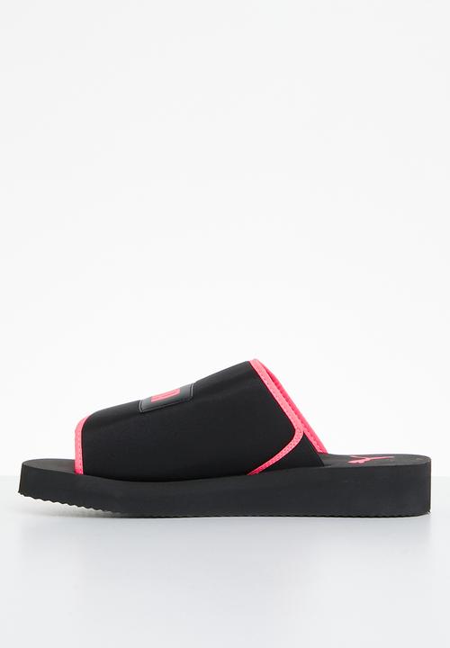 PUMA - Kiki breezy sandal zadp - puma black/sunset glow