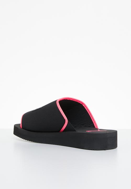 PUMA - Kiki breezy sandal zadp - puma black/sunset glow