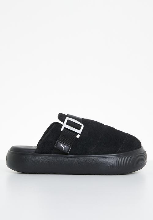 PUMA - Suede mayu mule - puma black/puma silver