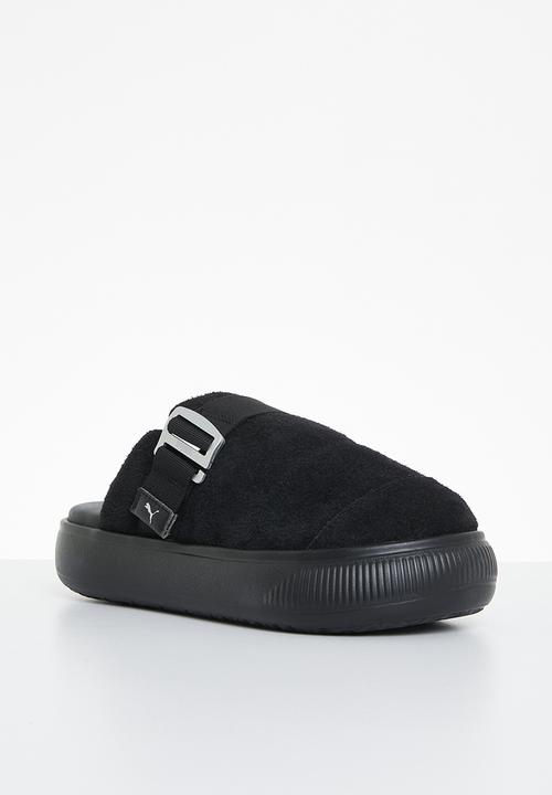 PUMA - Suede mayu mule - puma black/puma silver
