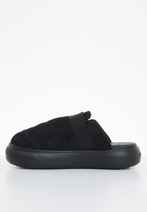 PUMA - Suede mayu mule - puma black/puma silver
