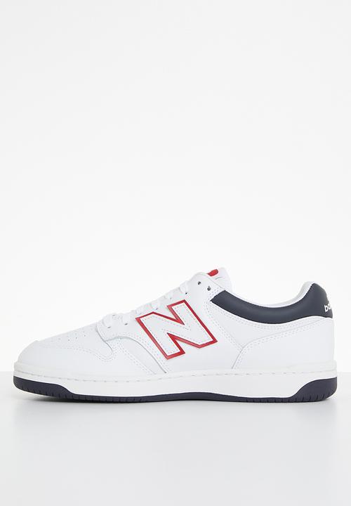 New Balance  - BB480 - white/navy-red