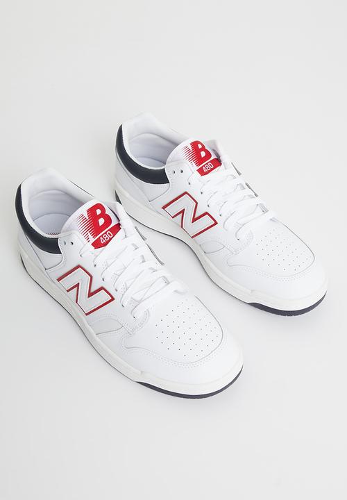 New Balance  - BB480 - white/navy-red