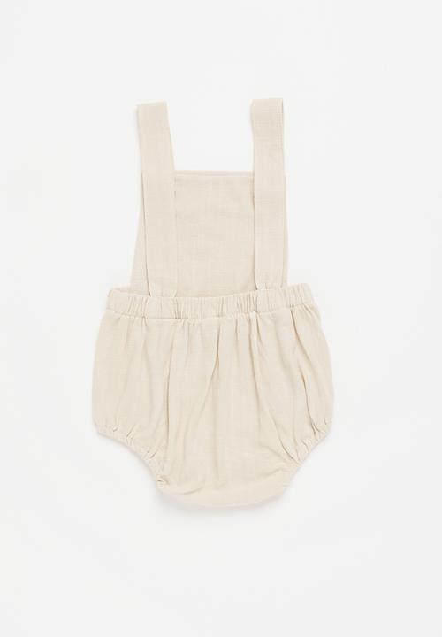 Pop Candy - Baby dungaree - beige