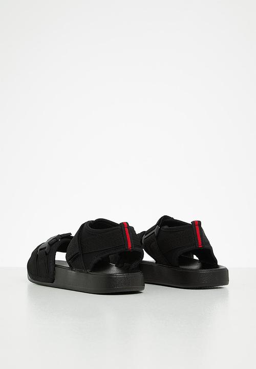 Rebel Republic - Tween boys sandal - black