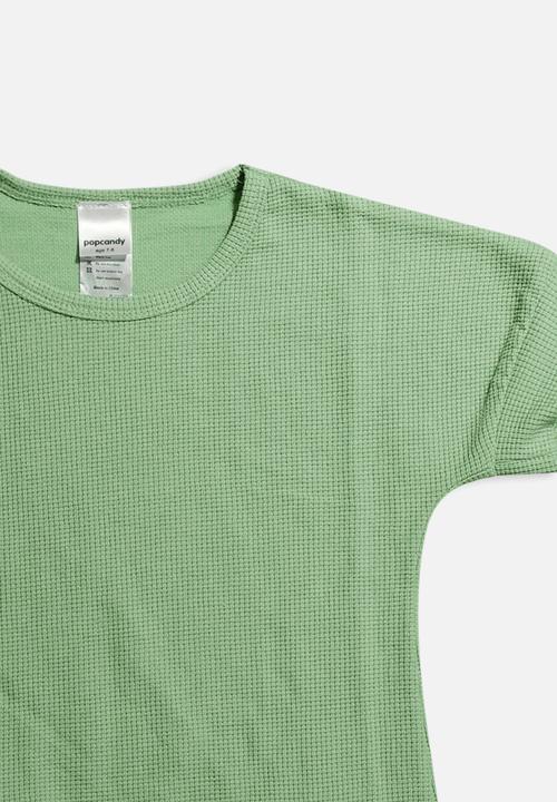 Pop Candy - Tee & shorts set - green