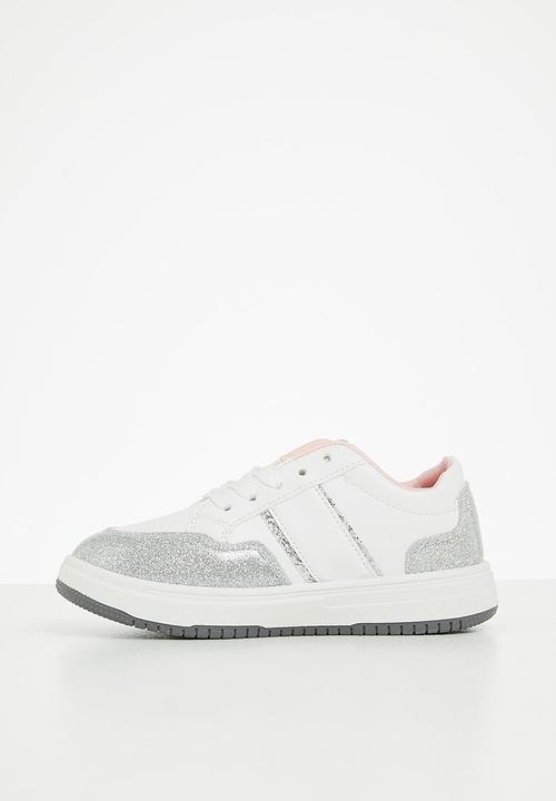 Tom Tom - Girls sneaker - white/silver