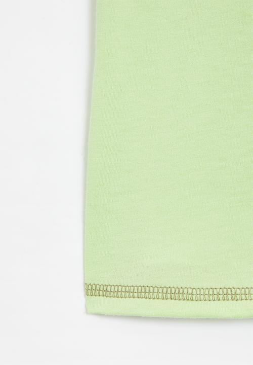 GUESS - Short sleeve logo tee - green