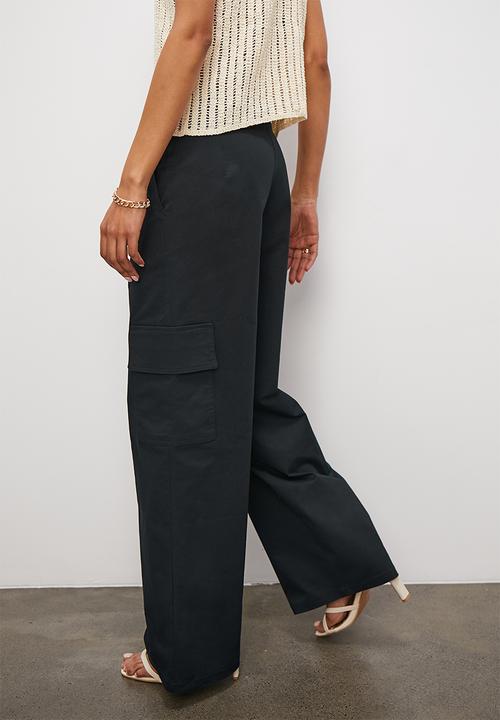 Superbalist - Wide leg cargo - ink