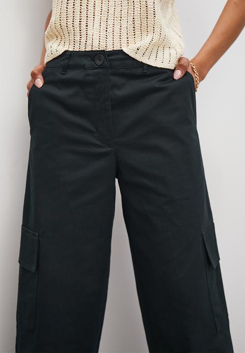 Superbalist - Wide leg cargo - ink