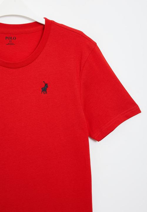 POLO - Boys classic short sleeve tee - red