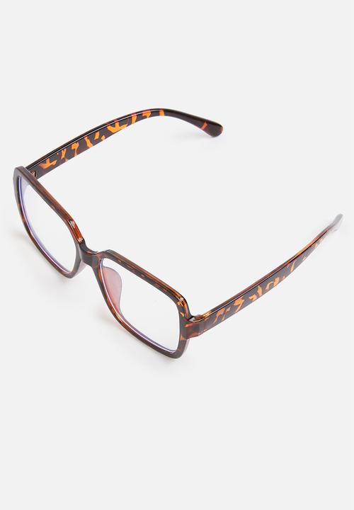 Superbalist - Astrid blue light glasses - brown
