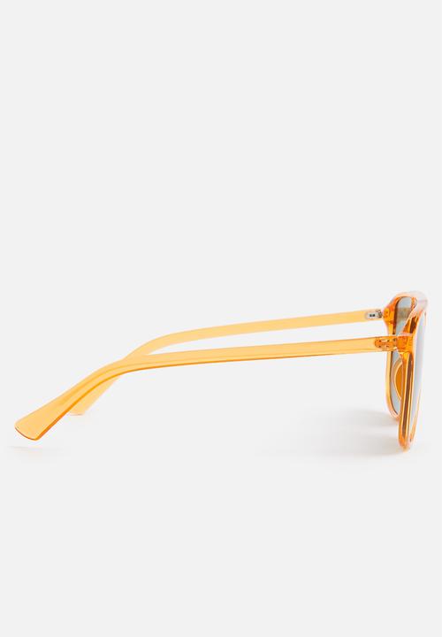 Superbalist - Lizzie aviator sunglasses - orange
