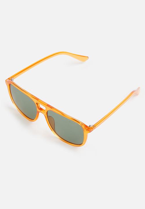 Superbalist - Lizzie aviator sunglasses - orange
