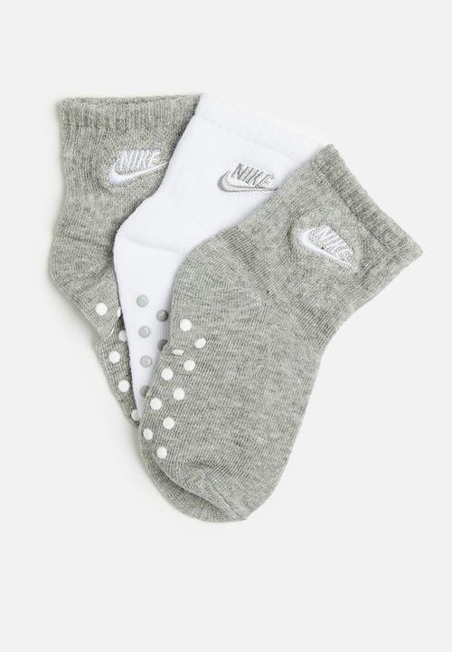 Nike - Core futura gripper - grey & white