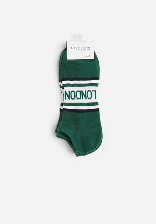 Giordano - 2-Pack socks - green