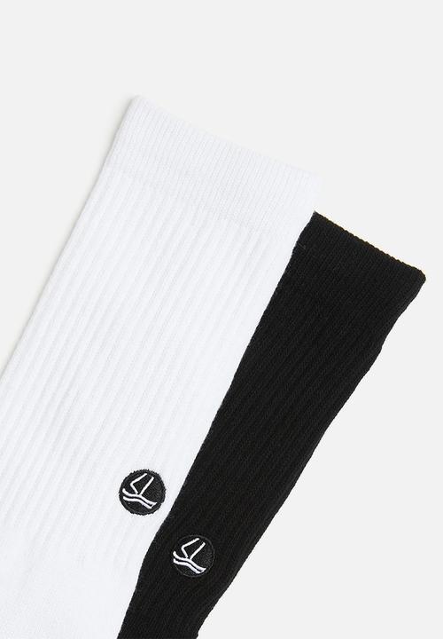 Cutty - Mens tube sock - white