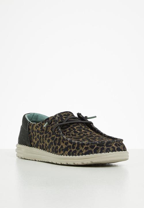 Hey Dude - Wendy sox slip-on - leo brown