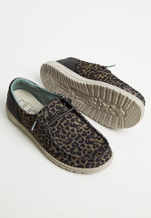 Hey Dude - Wendy sox slip-on - leo brown