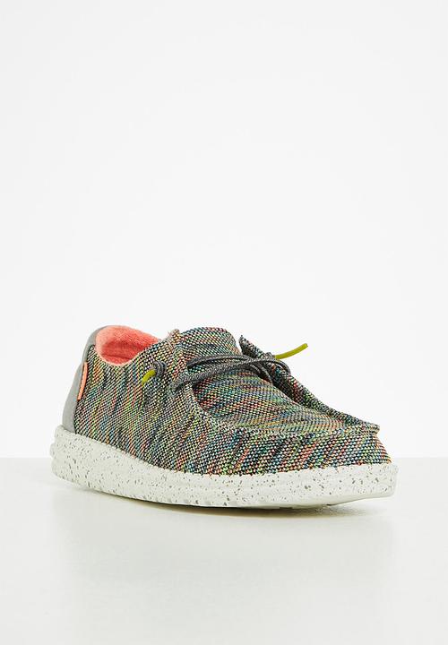 Hey Dude - Wendy sox slip-on - peacock pink