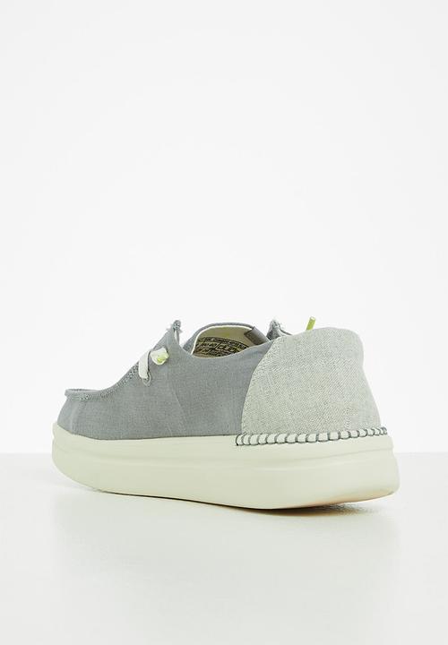 Hey Dude - Wendy rise slip-on - chambray abyss blue
