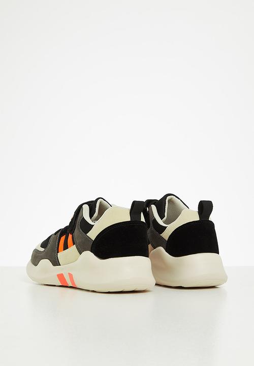 Rebel Republic - Boys sneaker - black & orange