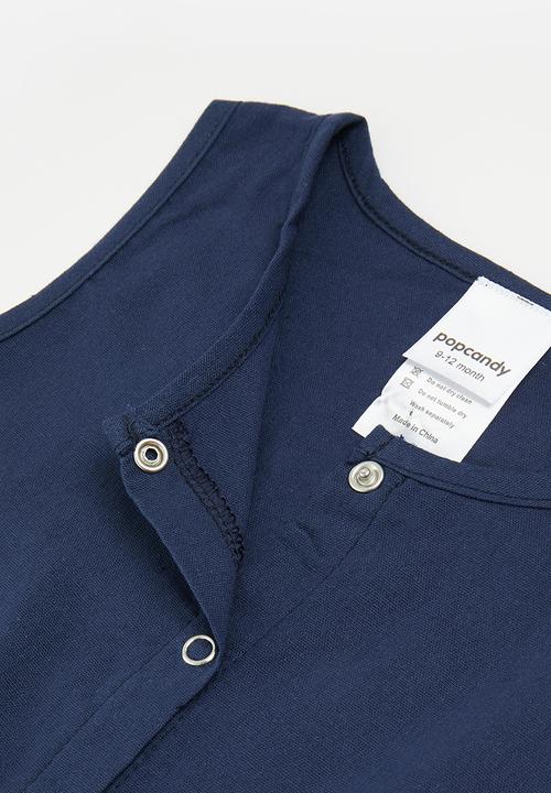 Pop Candy - Baby boys romper - navy