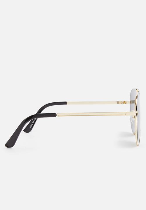 Superbalist - Aviator combo blu light and sunglasses - clear/black