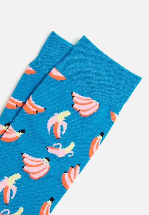 basicthread - Midi fun socks - blue & pink