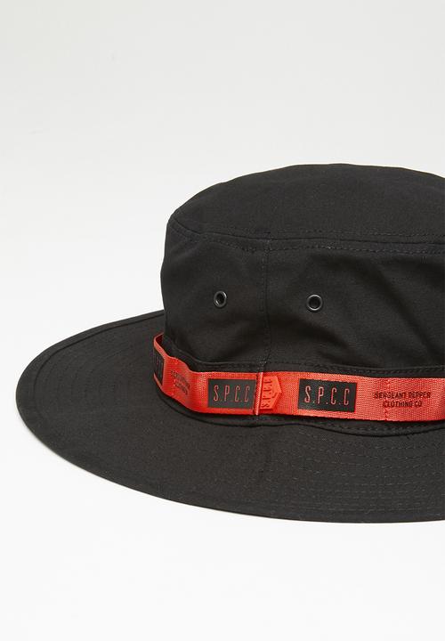S.P.C.C - Nash bucket hat - black