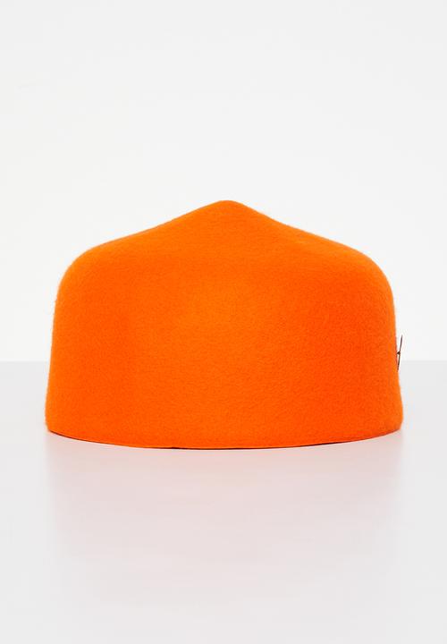Simon and Mary - Fez - bright orange