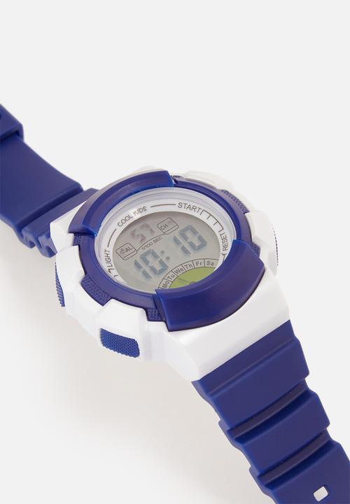 Cool Kids - Digital mid-size 30m water resistant watch - navy