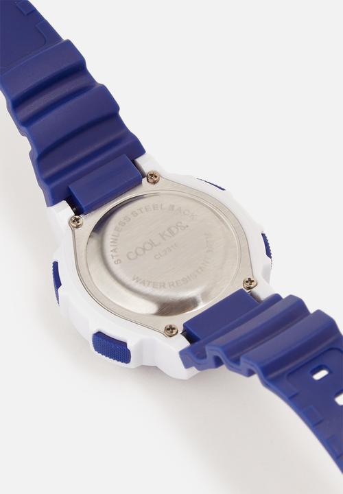 Cool Kids - Digital mid-size 30m water resistant watch - navy