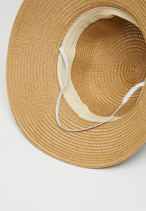 Rebel Republic - Girls straw hat - brown