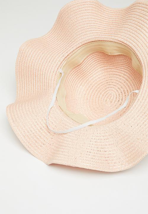Rebel Republic - Girls straw hat - pink