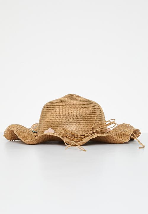 Rebel Republic - Girls straw hat - brown