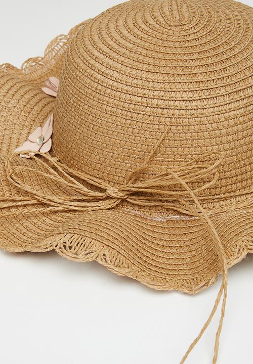 Rebel Republic - Girls straw hat - brown