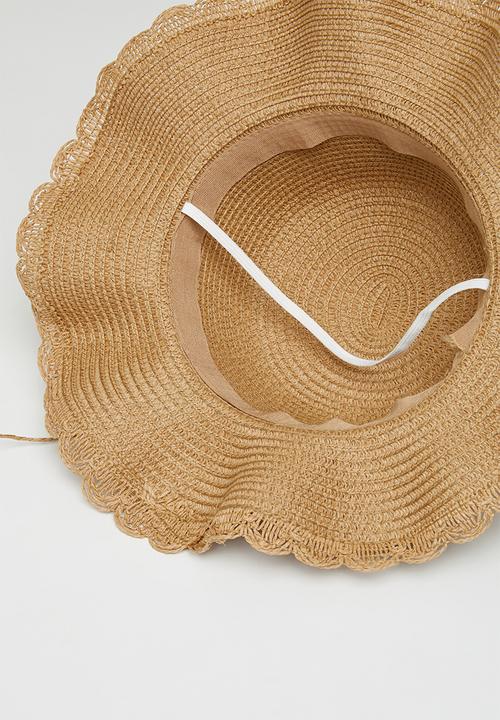 Rebel Republic - Girls straw hat - brown