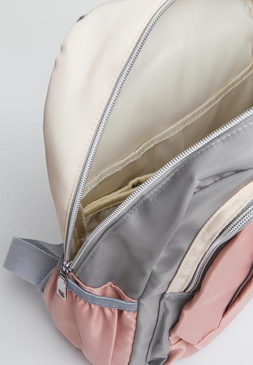 Pop Candy - Diaper bag - pink/grey