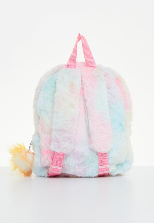 Pop Candy - Unicorn fluffy backpack - multi