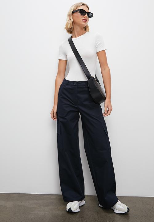 Superbalist - 2 Pack basic T-shirt bodysuit - black & white